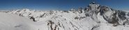 Immenso panorama dalla cima
