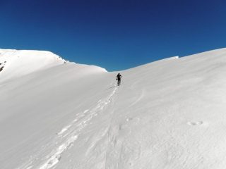 Percorso sulla cresta