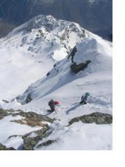 L'arrivo in vetta di Enrico e Paola..