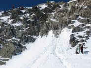uno sguardo al cammino percorso fino in vetta