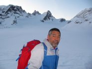 freschi freschi al mattino con alle spalle la prima meta: l'Eveque