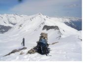 La Tete de L'Hivernet dalla Tete de Chante Perdrix