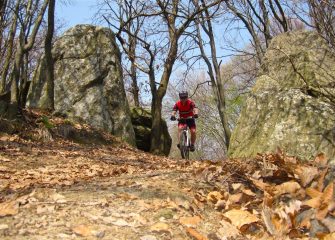 il caratteristico passaggio poco sotto la punta