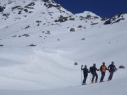 Vallone con in fondo la punta