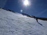 Verso il colletto di destra