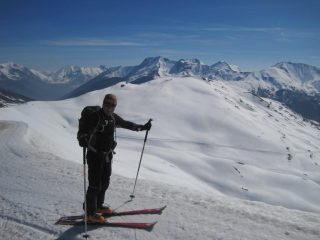 Appena sopra il Col Basset, l'Albergian.