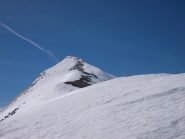 la cima vista dal costone