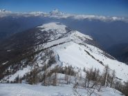 La dorsale fino alla Costa Chiggia
