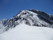 La salita della dorsale