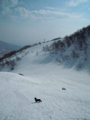 Amos...e arrivo di Monte Berlino sullo sfondo