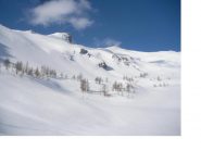 In ascesa verso la Tete de Vallon Claous..