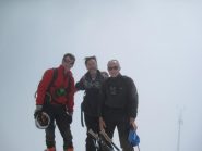 il trio in vetta
