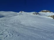 La parte alta del percorso, sopra al Rifugio des Conscricts