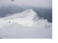 La Pointe Fine dalla cresta nord della Tete de Croues