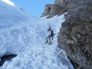 Primo canale di salita