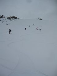 parte alta in discesa