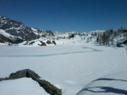 Lago Bianco ancora innevato