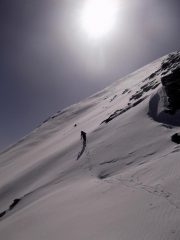 poggiando sul lato Germanasca