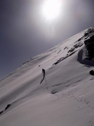 poggiando sul lato Germanasca