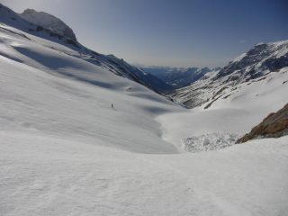 Sguardo verso la Guisane