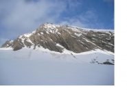 Il Grand Berard da est..salendo al Passo di Reverdillon