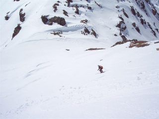 il pendio verso la bocchetta