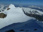 Cresta dei Domes dalla sommità orientale