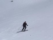 Beppe in azione nella parte centrale