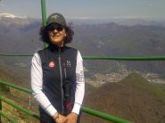 25 APRILE 2013  La mitica LU con alle spalle Varallo Sesia