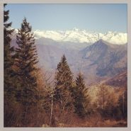 Visuale sulla Val di Viù da Colle Portia