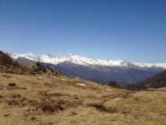 Visuale sulla Val di Viù da Colle Lunella