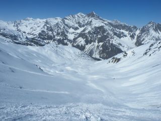 in discesa dal col di Sort