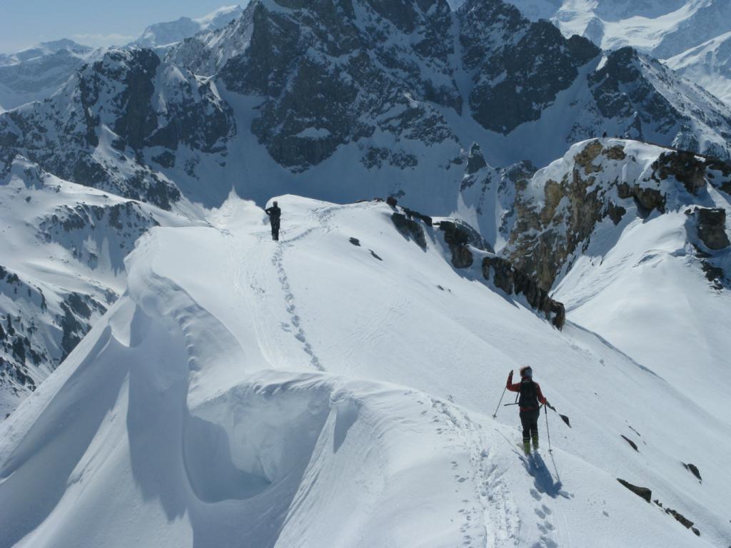 Piz Surgonda: cresta Est.