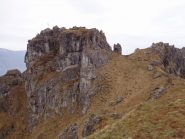 verso la cima del Monte Grona