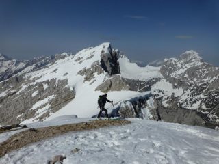 Foto dalla punta. Sullo sfondo, la Velika Majstrovka.