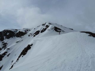Verso la cima