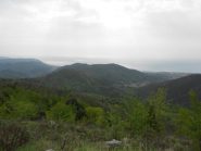 panorama dal sentiero di avvicinamento