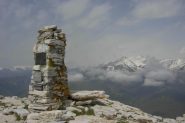 Vetta Armetta con Pizzo d' Ormea sullo sfondo