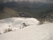 Verso la seggiovia.