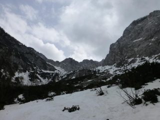 Vallone di Za Cmirom dal basso
