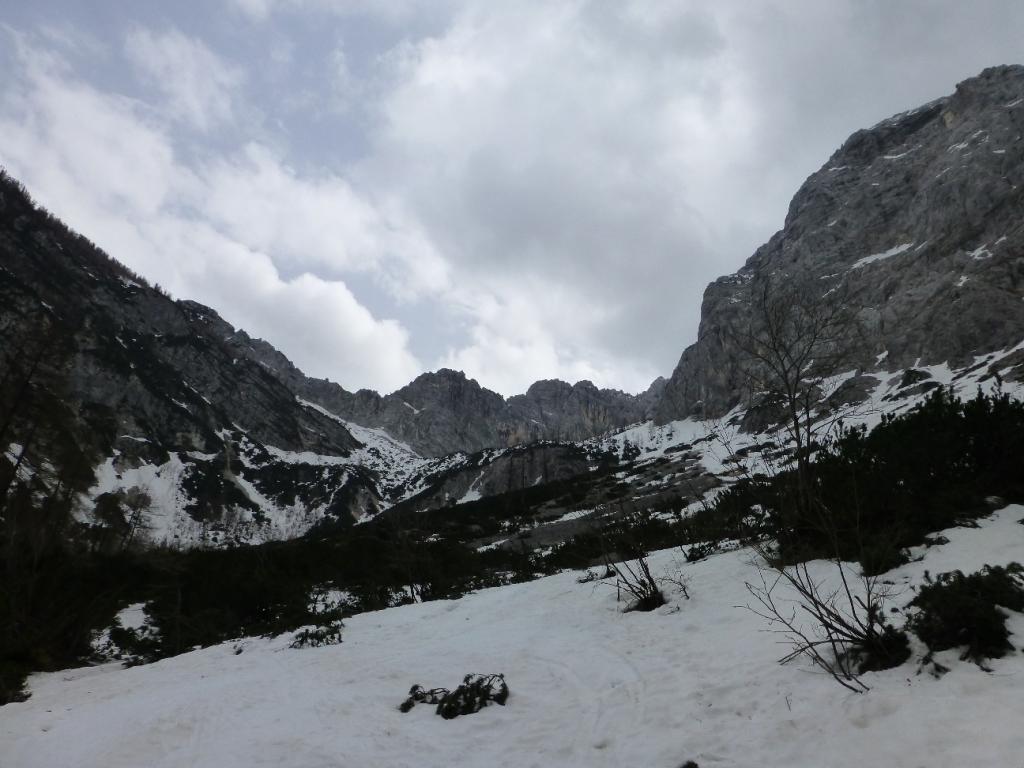 Vallone di Za Cmirom dal basso