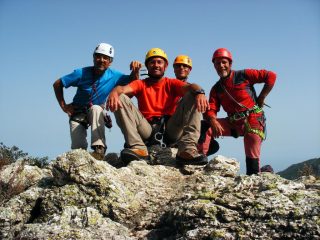 in vetta anche alla Rocca dell'Aia