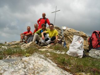 in vetta al Bric Aguzzo