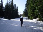 si inizia con la risalita della pista n. 18...