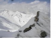 Il Flassin dall'ometto di vetta..