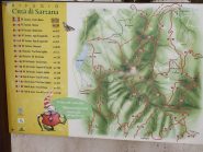  Cartina con sentieri