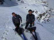 si rimettono gli sci per l'ultimo tratto