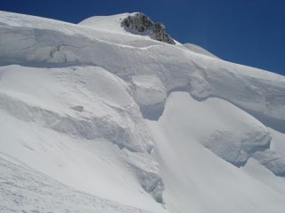 Grandi seracchi sotto la Vincent