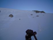 Passaggio un po' più ripido per salire al Mongioie