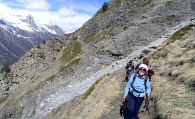 sentiero ben segnato sempre più panoramico...